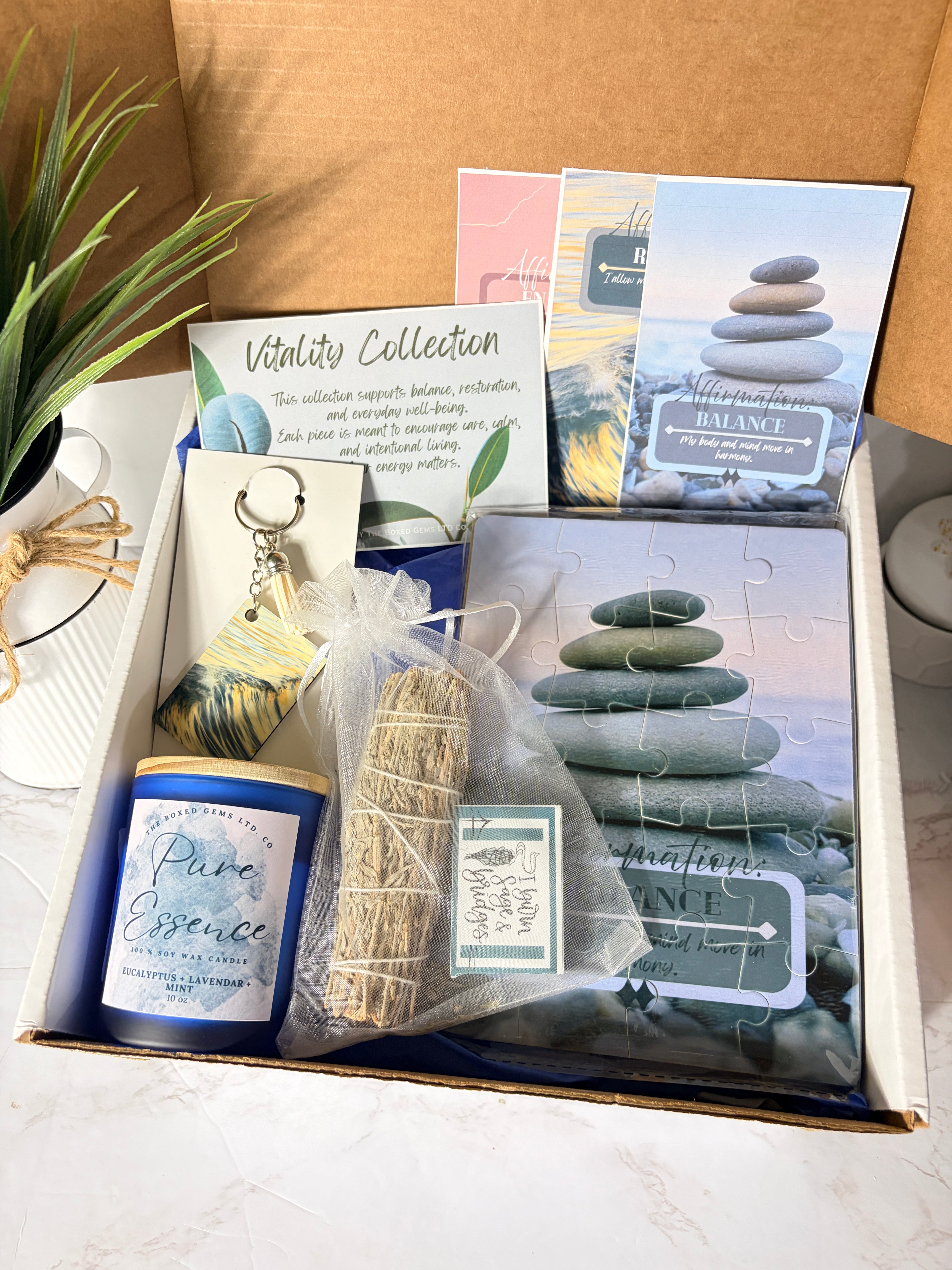 Vitality Essentials Package Motivational Gift Box