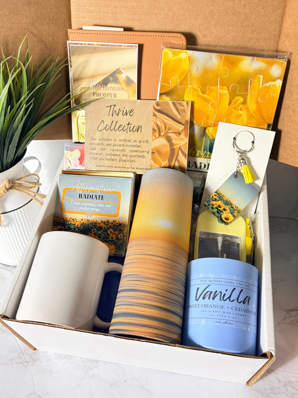 Motivational, Wellness LifeStyle - Thrive Core Gift Box 8 pc Set