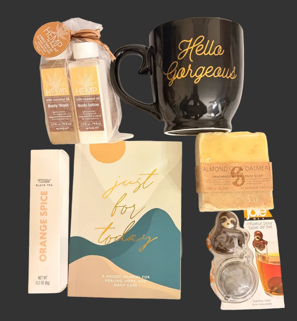 Motivational, Self Care Hello Gorgeous Gift Basket