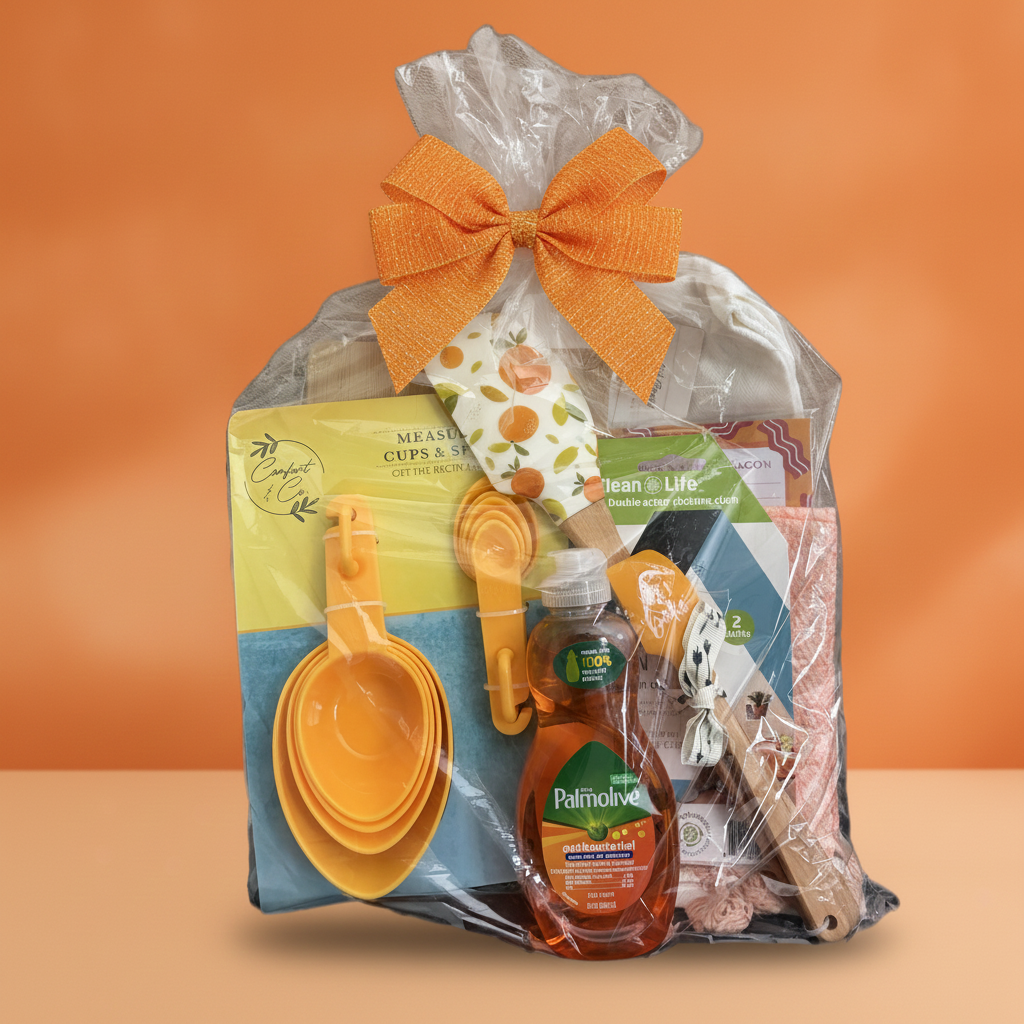 Bacon & Batter Cutting  Board Kit, Gift Bag