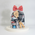 Minnie Mouse Cutting Board Kit, Gift Bag