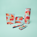 Tropical Blossom Collection — 20 oz Insulated Tumbler, Keychain, Journal, Zip Pouch