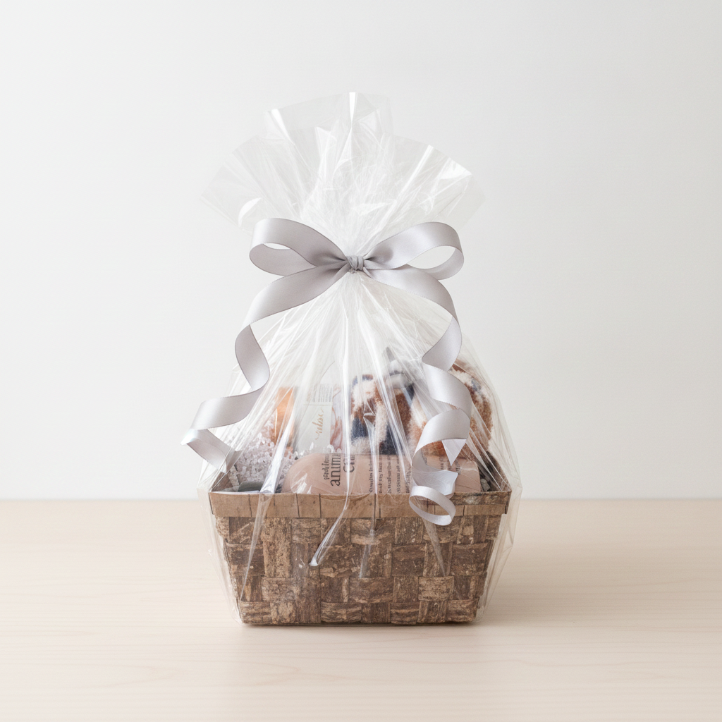 Self-Care Pink Spa Gift Basket
