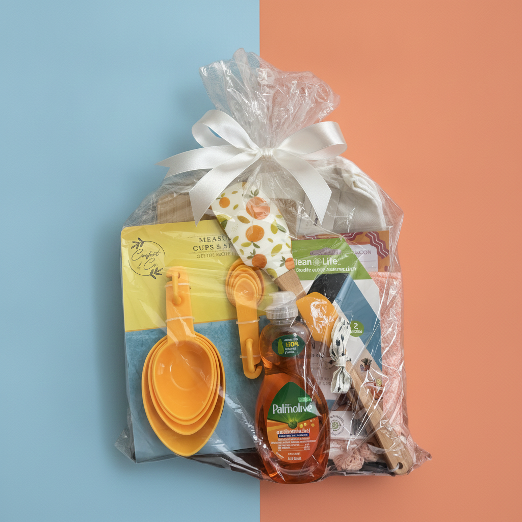 Bacon & Batter Cutting  Board Kit, Gift Bag