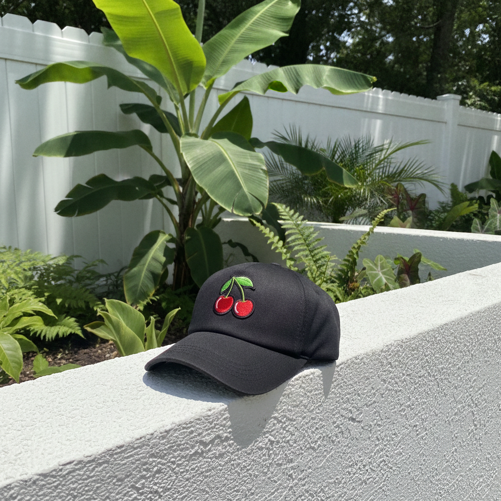 Signature Black Cherry Snapback Hat/Baseball Hat