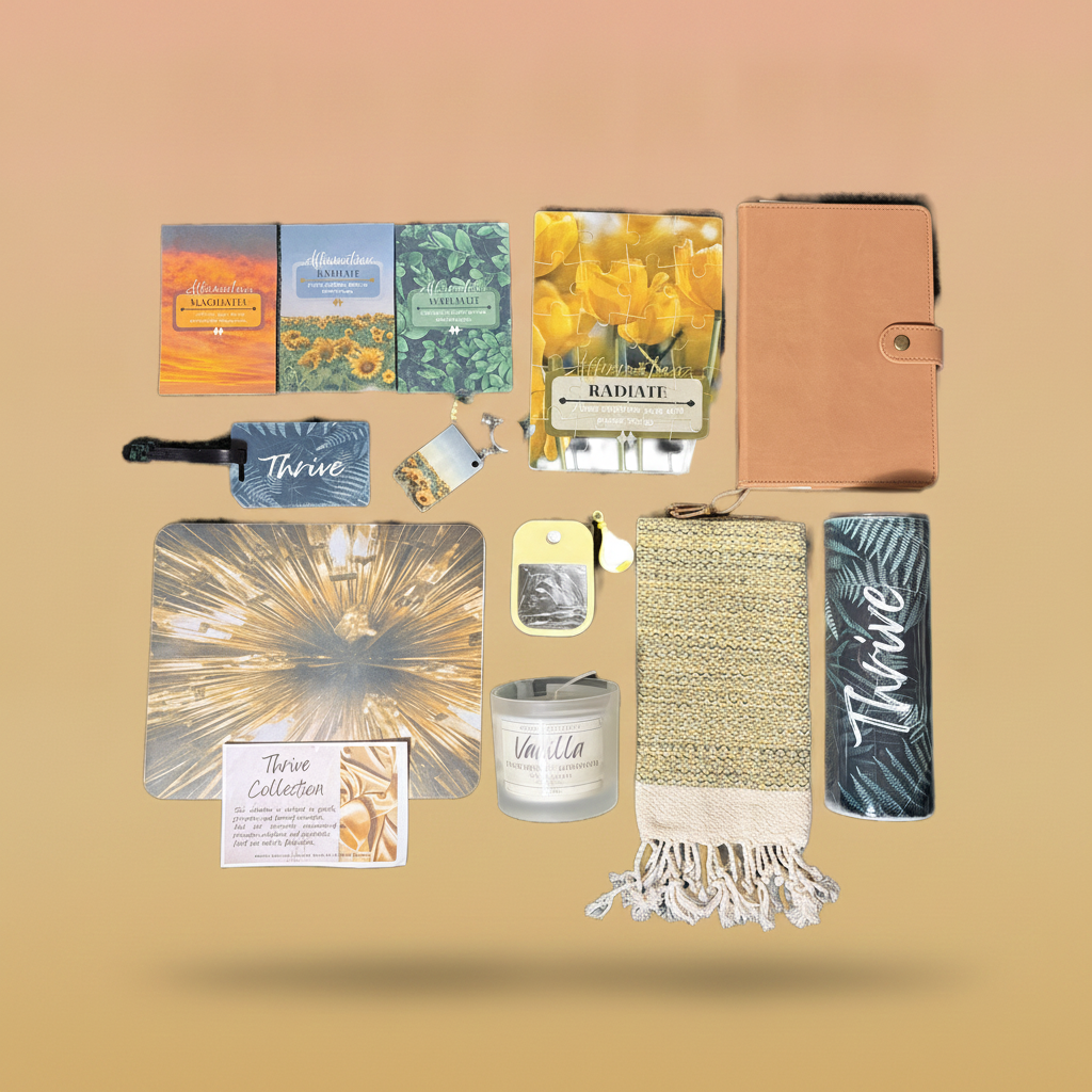 Motivational, Wellness LifeStyle - Thrive Ultimate Gift Box 10 pc Set