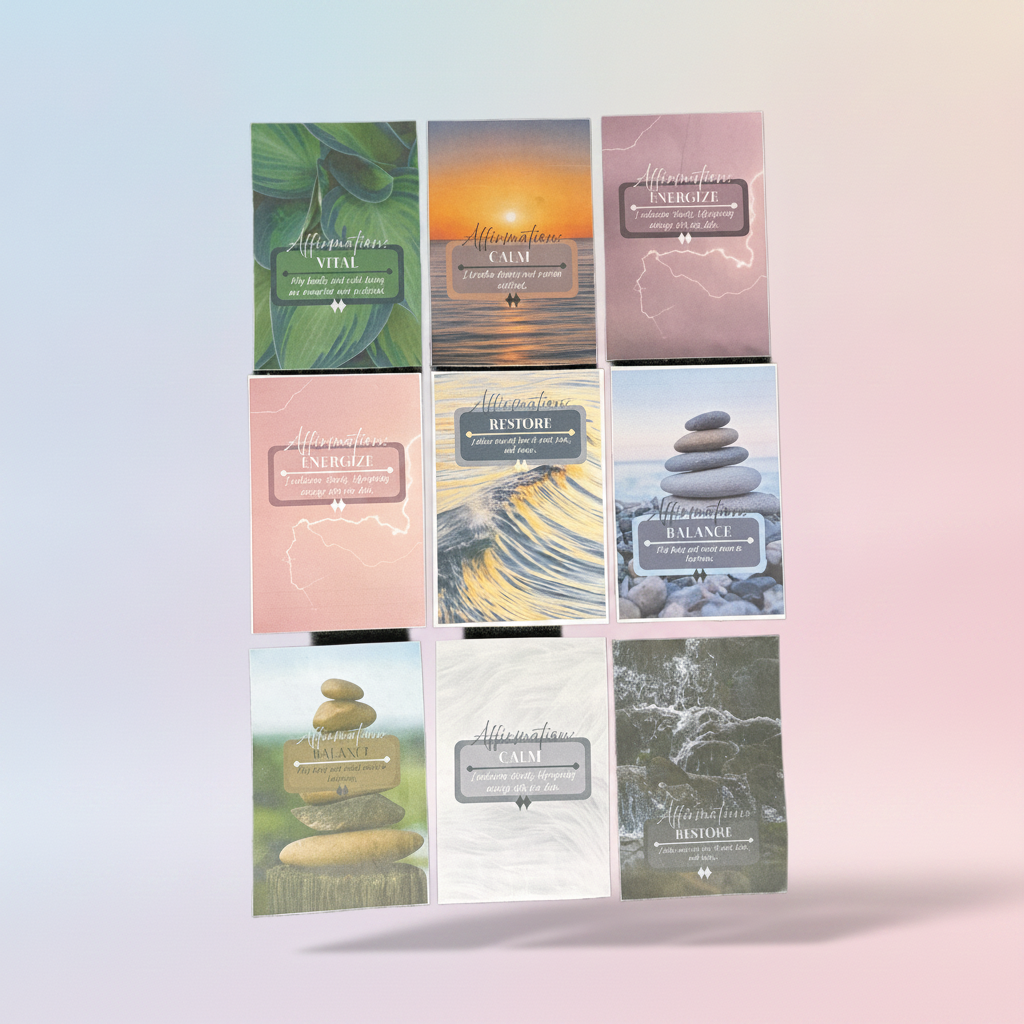 Motivational, Wellness LifeStyle- Vitality Essentials Gift Box 6 pc Set