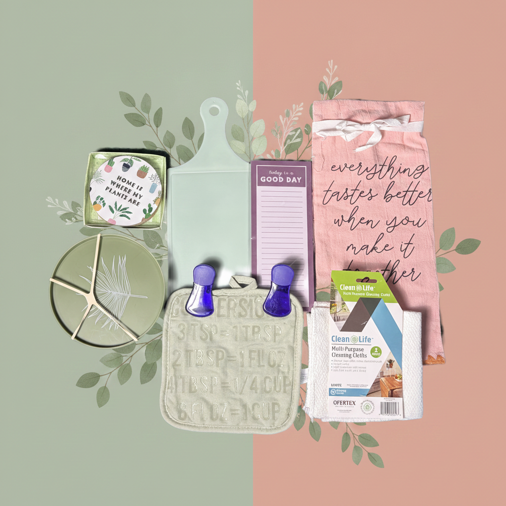 Plants + Tapas Cutting Board Kit, Gift Bag