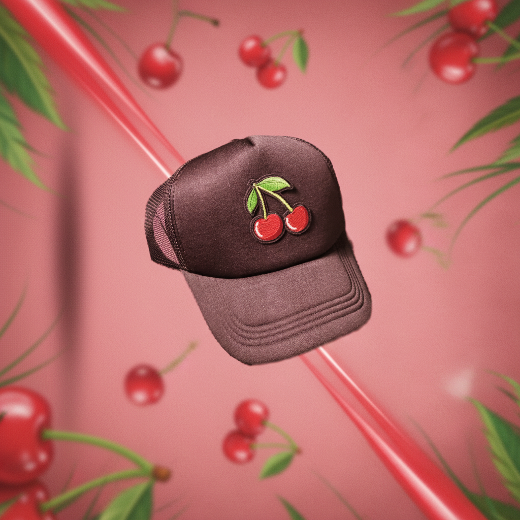 Signature Black Cherry Snapback Hat/Baseball Hat