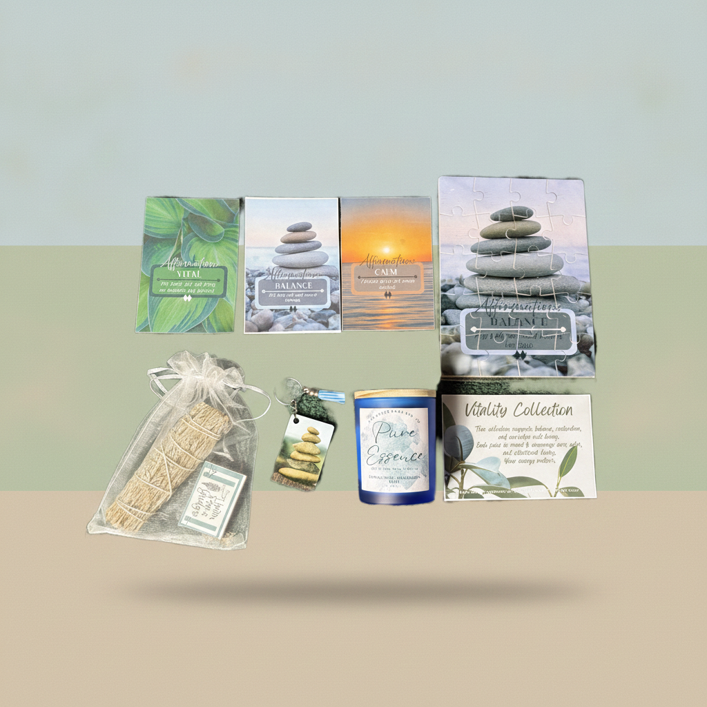 Motivational, Wellness LifeStyle- Vitality Essentials Gift Box 6 pc Set