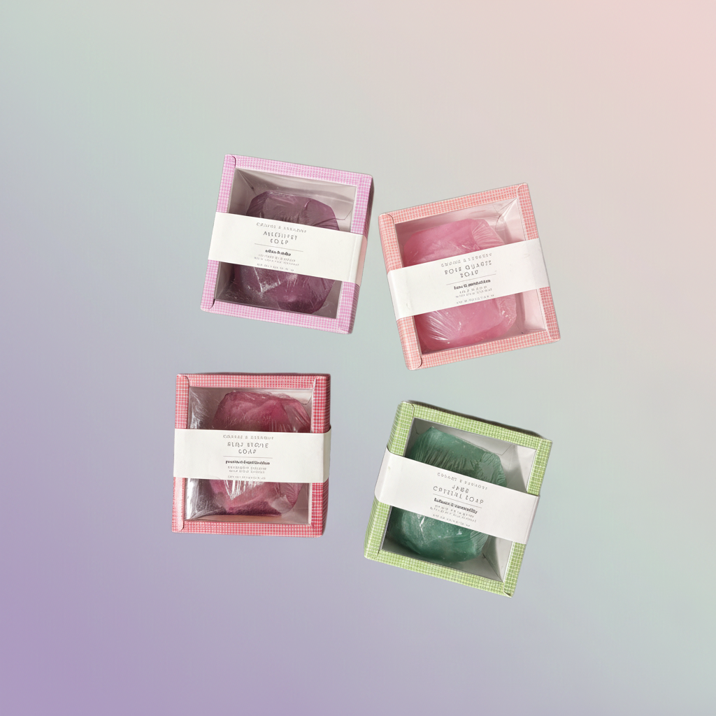 7 oz Gem Stone Soap Bars