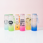 Personalized  | 16 oz Glass Tumblers  with Assorted Designs, Insulated Cold/Hot