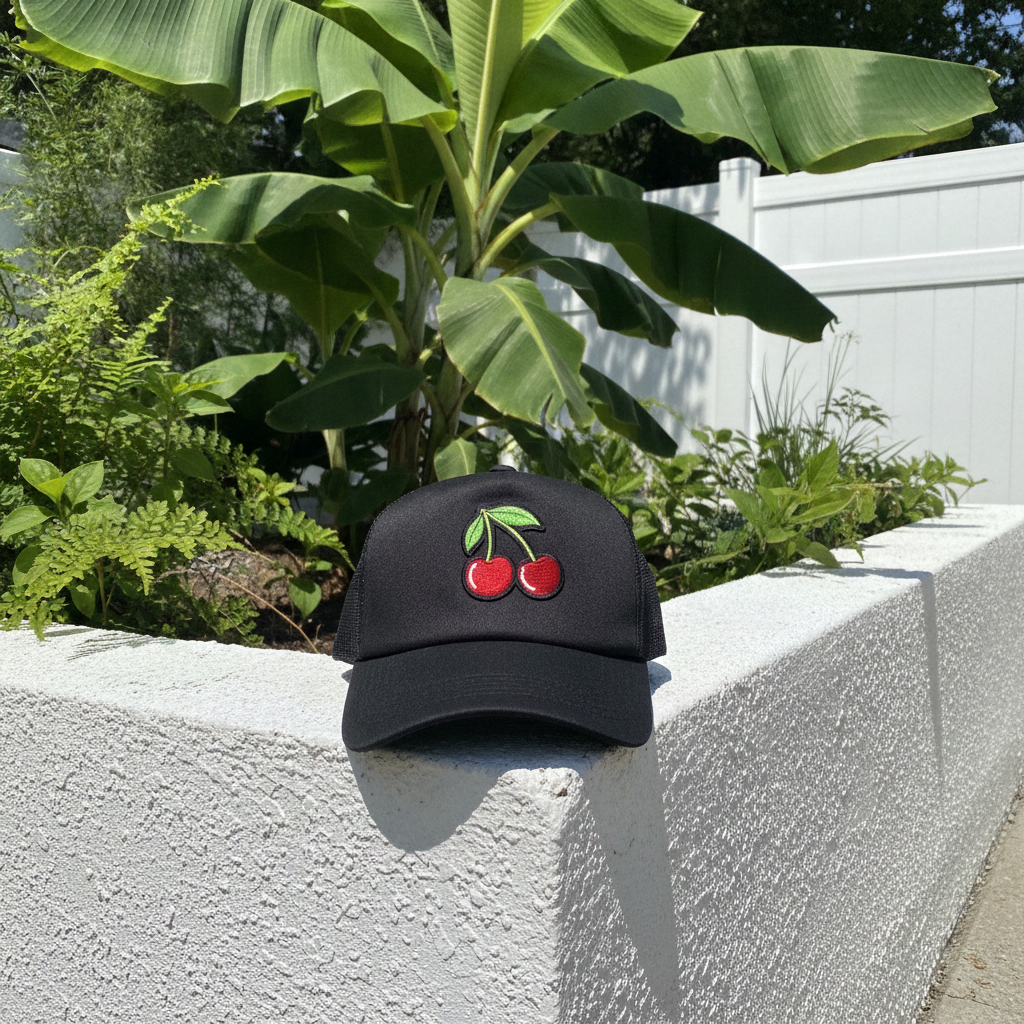 Signature Black Cherry Snapback Hat/Baseball Hat