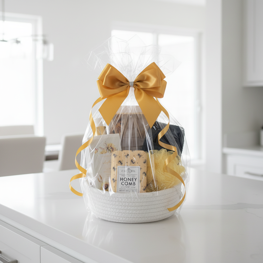 Sunflower & Honey Spa Gift Basket